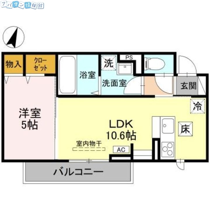 CLASSEUM幸西Ⅲの間取り