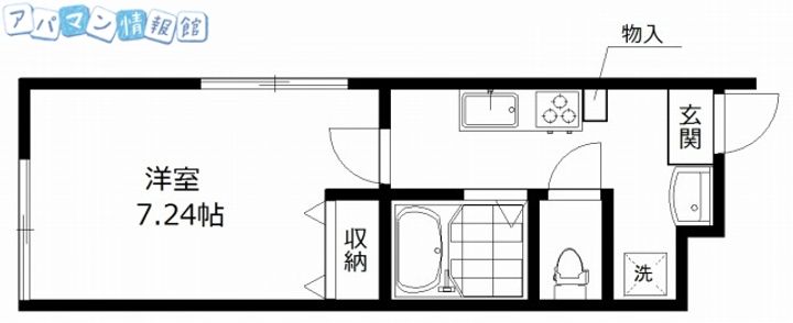 マリィハウスⅡの間取り