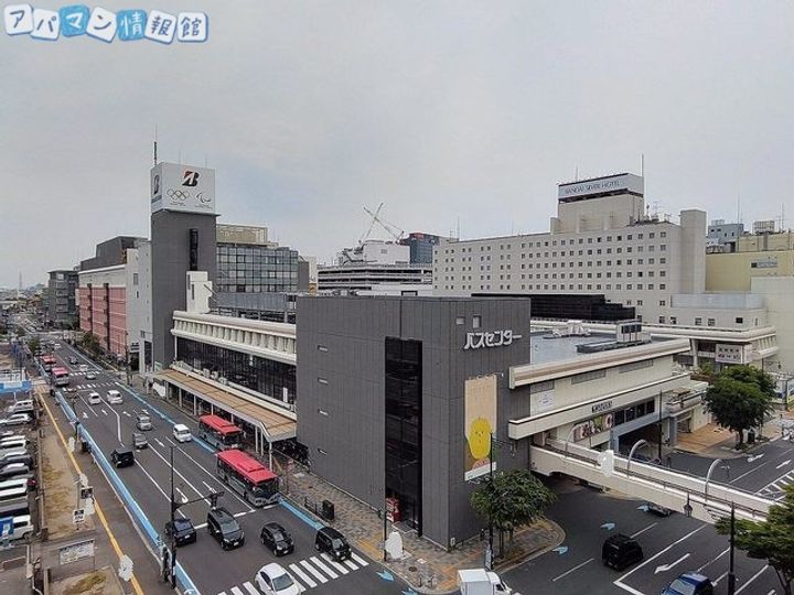 ウェルシィ万代の周辺