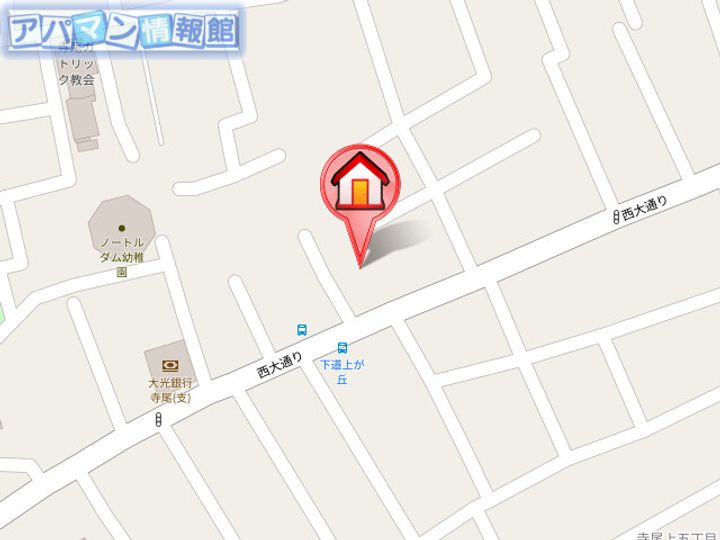 メゾンドエクラン3203の地図