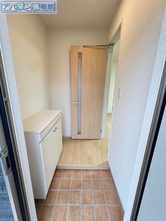 ベイリーフハウスの玄関