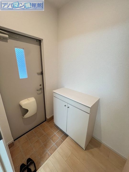 ベイリーフハウスの玄関