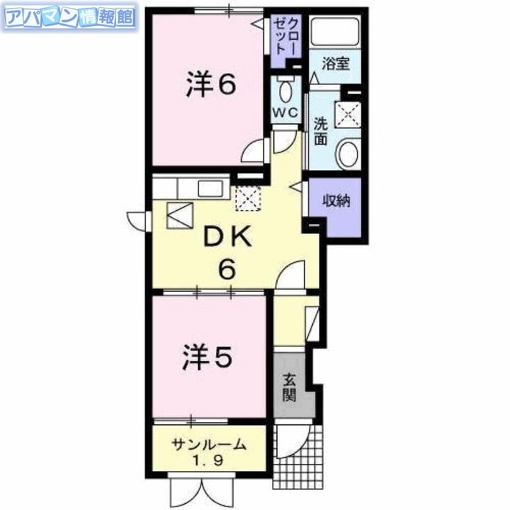 ラヴェルⅡの間取り