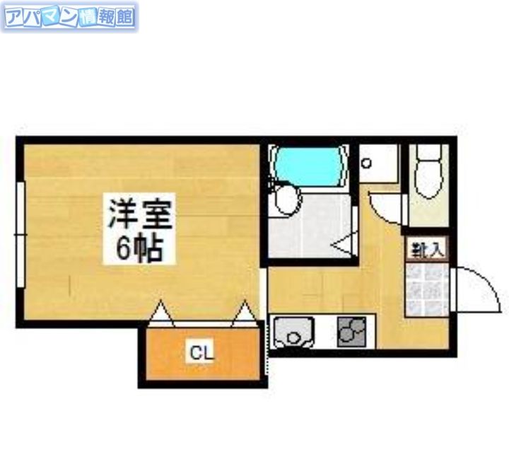 ベレーザ青山B209の間取り