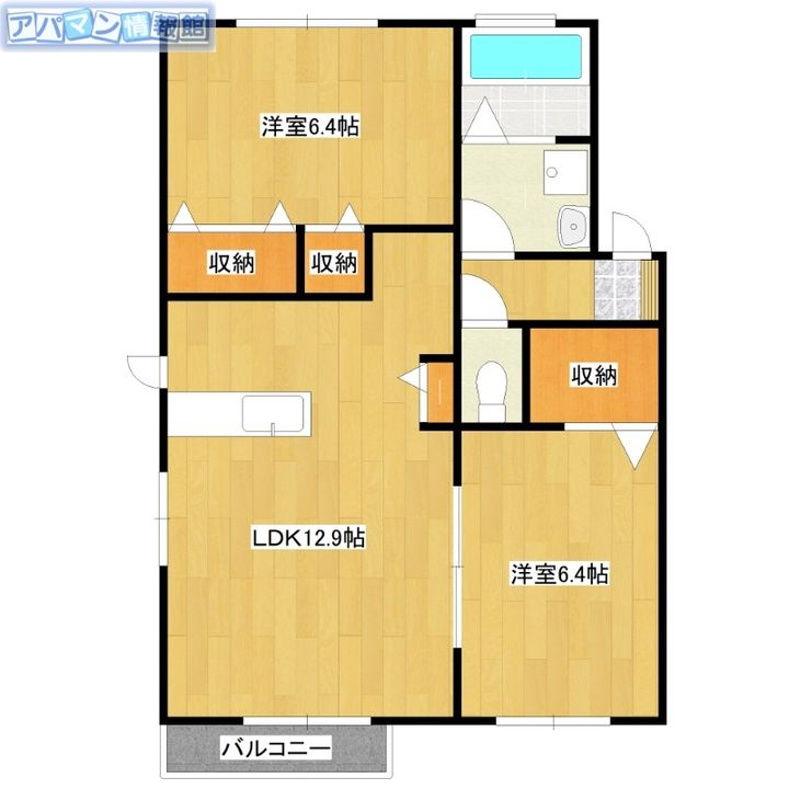 タウンときめきの間取り