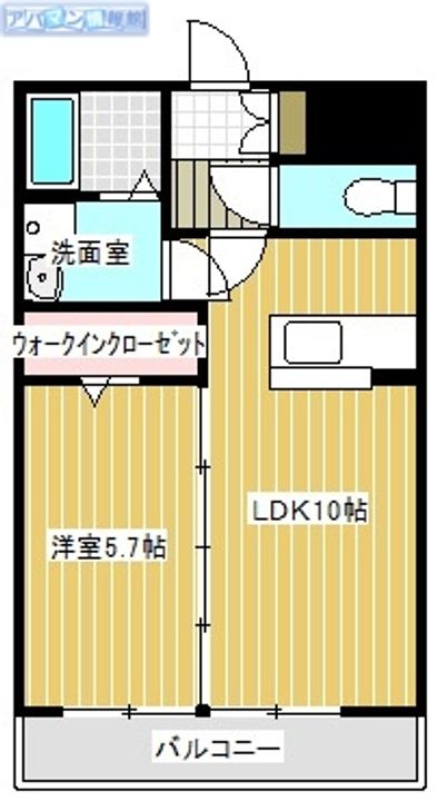 つかさマンションの間取り