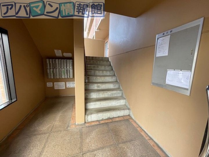 ソレイユⅡの玄関