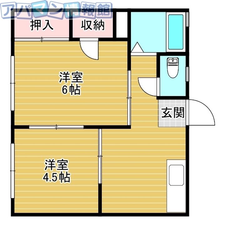 シティハイムメルヘンの間取り