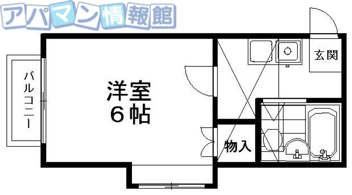 モンパレス新潟新津Ⅰ103の間取り