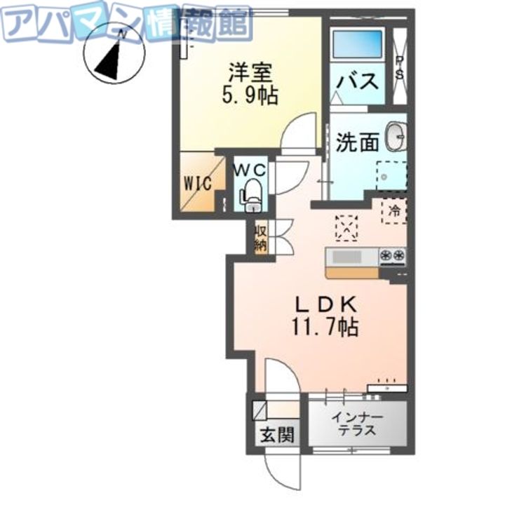 ラベンダーの間取り