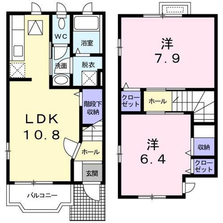 ボンボニエール101の間取り