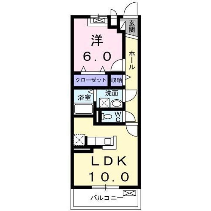 ドエル・ボーリウム202の間取り
