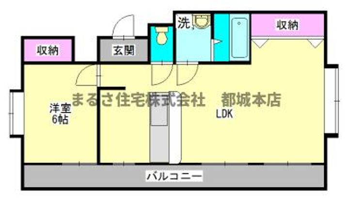 コーポアンジェラスⅢの間取り