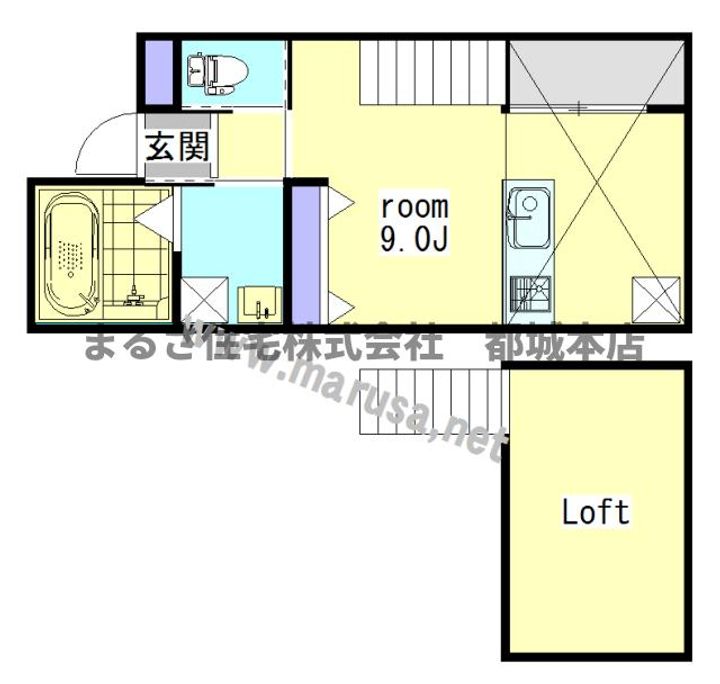 La villeの間取り