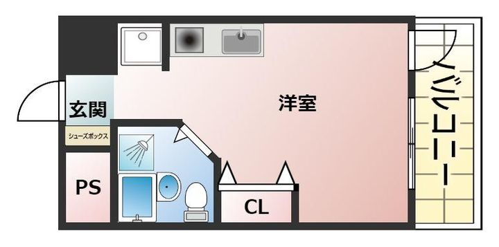 シーラカンスKANDYの間取り