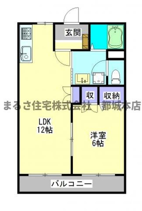 アルバーレ625の間取り