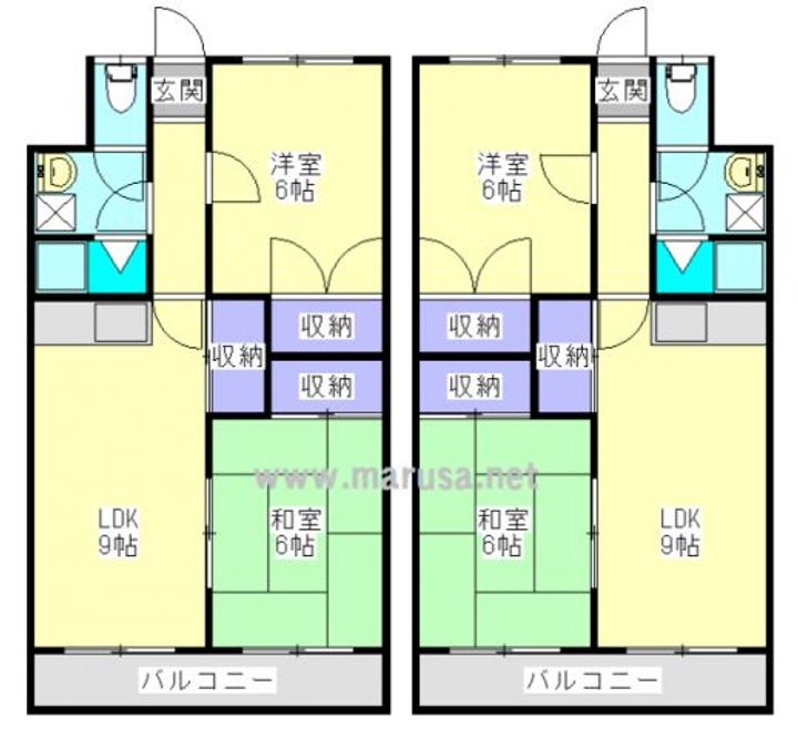 ピアコート旭21の間取り