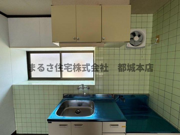 宮崎県都城市都原町(一戸建)の賃貸物件のキッチン