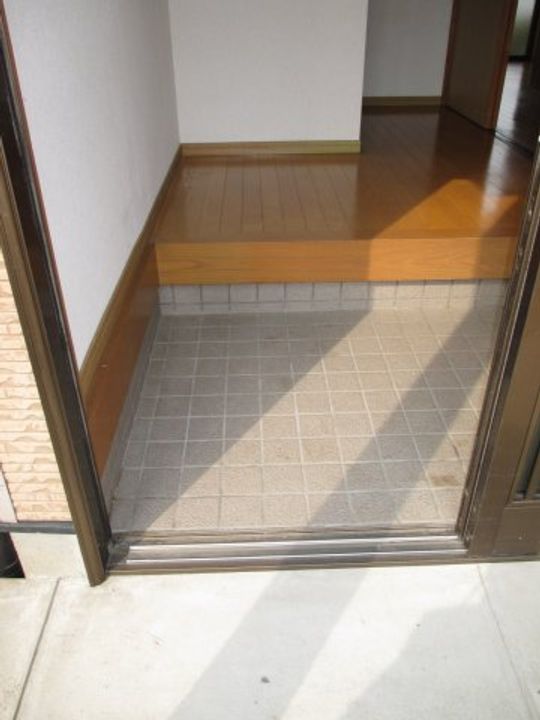 宮崎県都城市志比田町(一戸建)の賃貸物件の玄関