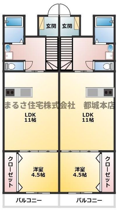 ボヌール リオの間取り