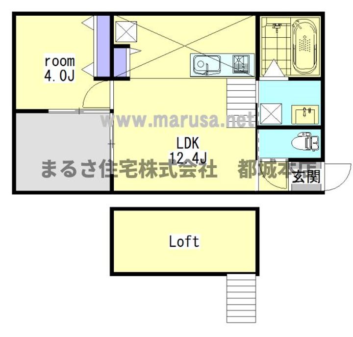 La villeの間取り