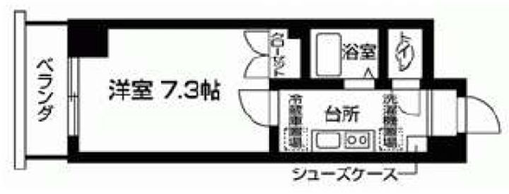東京都台東区秋葉原(マンション)の賃貸物件の間取り