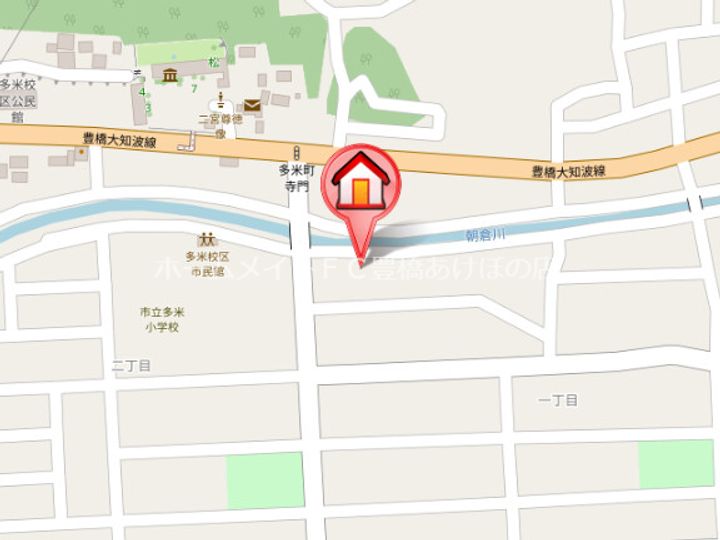 エルディム東陽Ⅱの地図