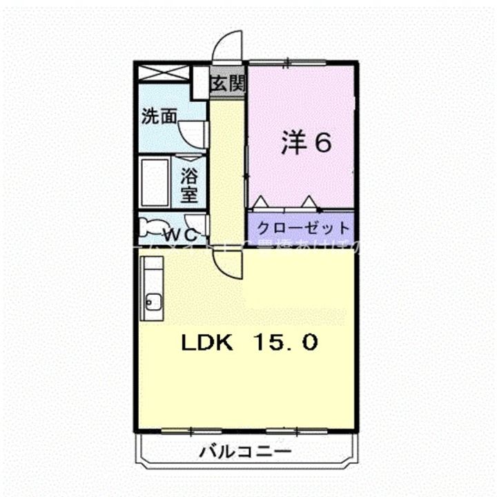 ロジュマン緑ヶ丘の間取り