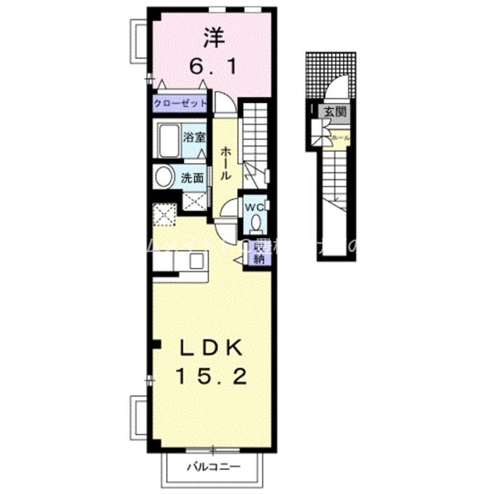 プラタ エムⅠの間取り
