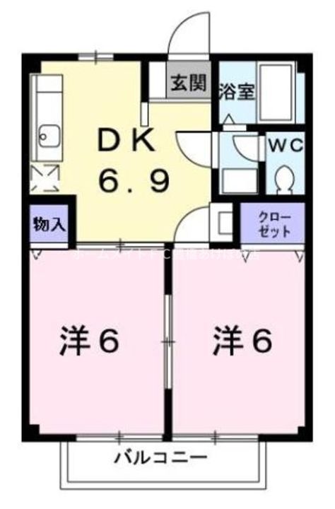 ハマタウンの間取り