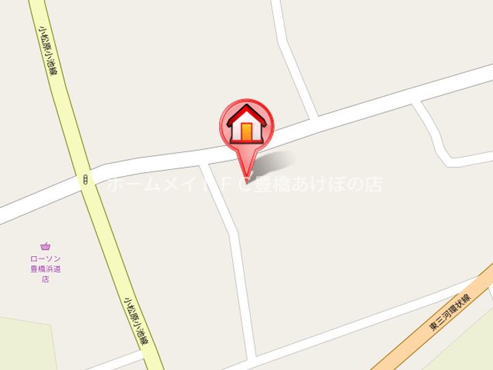 ハマタウンの地図