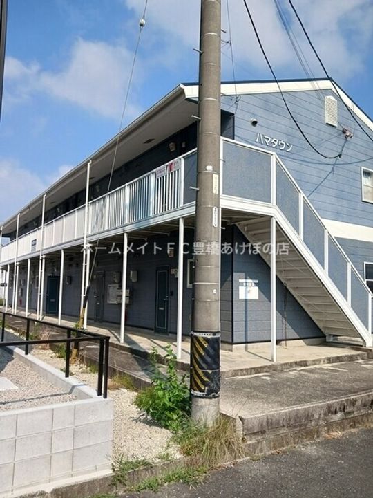 ハマタウンの玄関