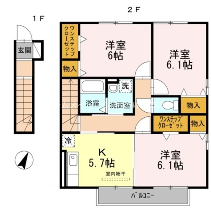 パークハウス A棟の間取り