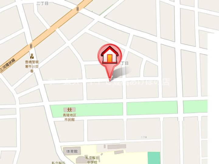 プロムナード牛川通Gの地図