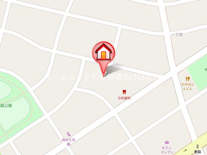 ローレル Ⅱの地図