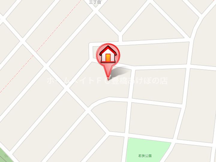 クレストールつつじが丘Bの地図
