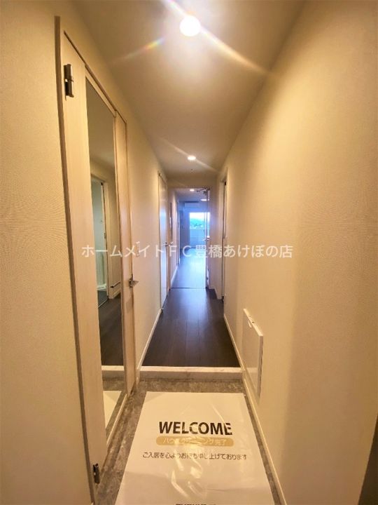 セントラルレジデンスの玄関
