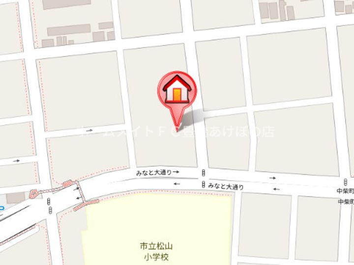 セントラルレジデンスの地図