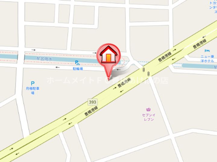 Mimosa301の地図