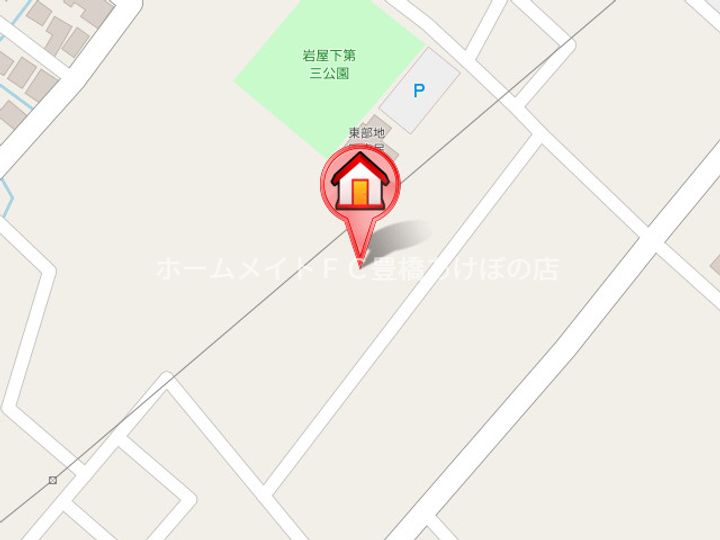 エアリースクエアⅡの地図