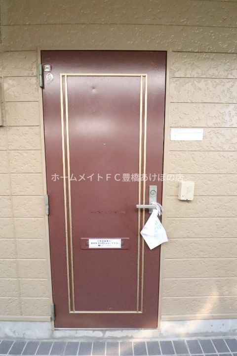 レオパレス豊橋第3102の玄関
