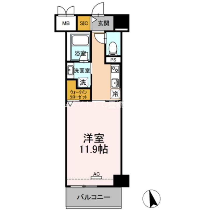 ベルオレイルの間取り