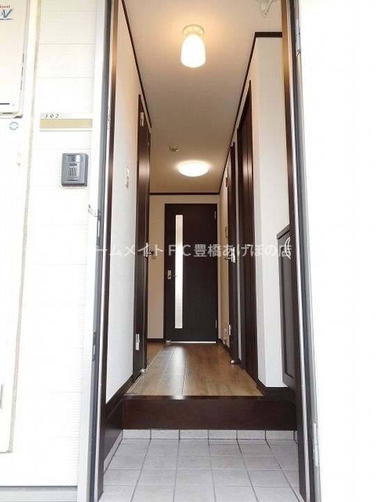 メルベーユの玄関