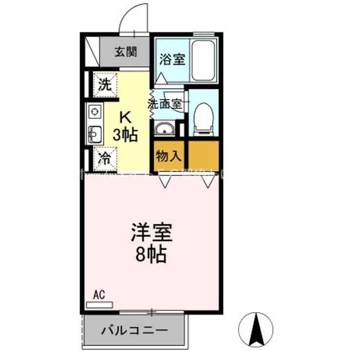 パークハウス南牛川の間取り