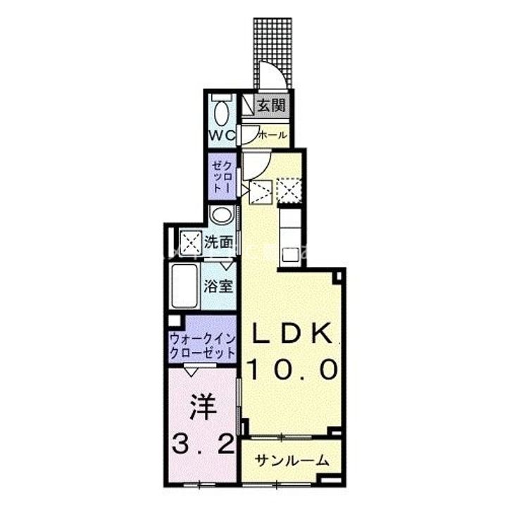 ヒカルサ豊橋牟呂水神の間取り
