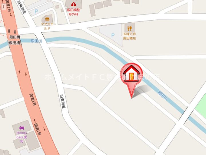 リーフの地図