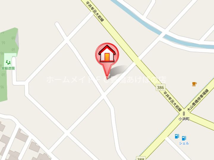 ミニヨン ポルテ201の地図