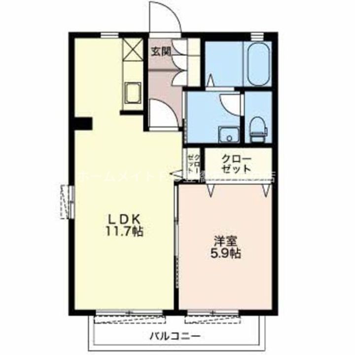 プレミアス向山の間取り