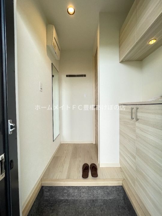 グランド・ソレーユAの玄関