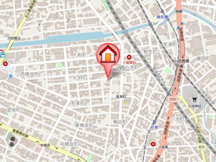 グリチーネドゥ—エ102の地図